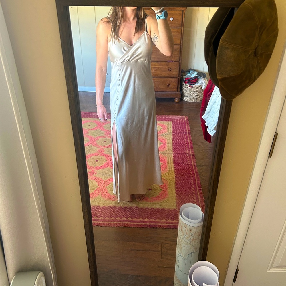 Champagne Bridesmaids dress